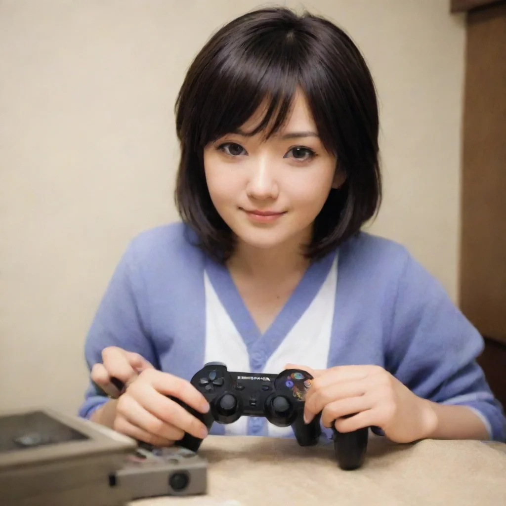 ai  Utsumi Utsumi Whats up my friend Ready to play some video games