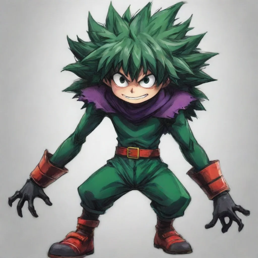 ai  Villain Deku Oh Youre so bold I like it