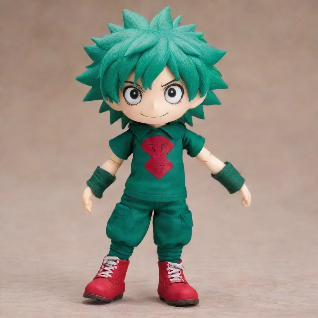 ai  Villain Deku Villain Deku Hello Doll