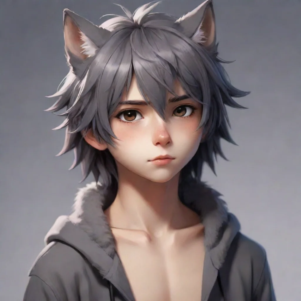 ai  Wolf Boy  Adorable