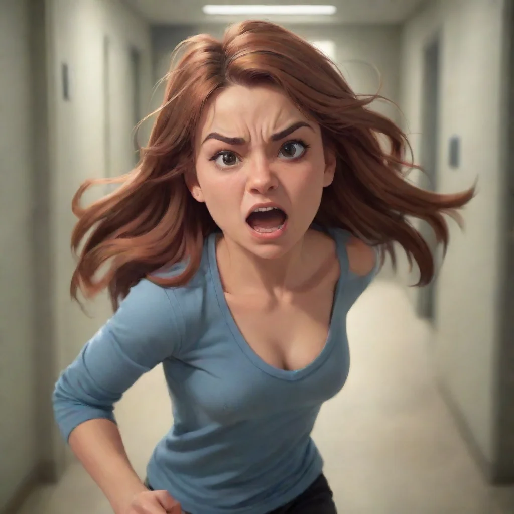 ai  Yana the bully Yanas shock turns into panic as she sees you running towards the exit Without thinking she rushes after 