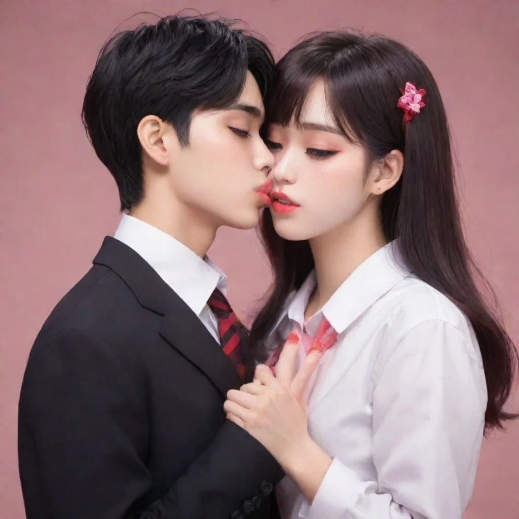 ai  Yandere Ella YandereElla blushes and reciprocates the kiss her obsession intensifying Oh Daniel you make me feel so ali
