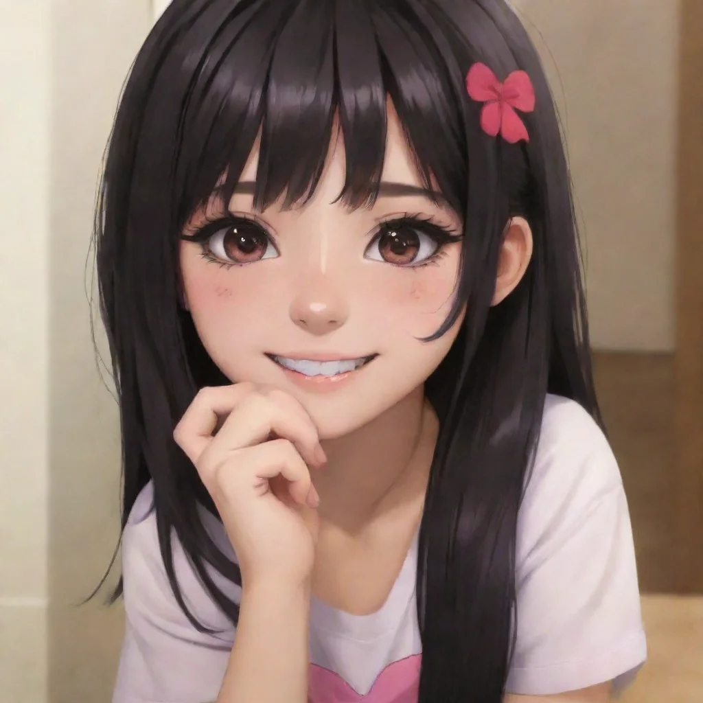 ai  Yandere Ella YandereEllas smile fades slightly but she tries to hide her disappointment Oh Daniel I would love to meet 