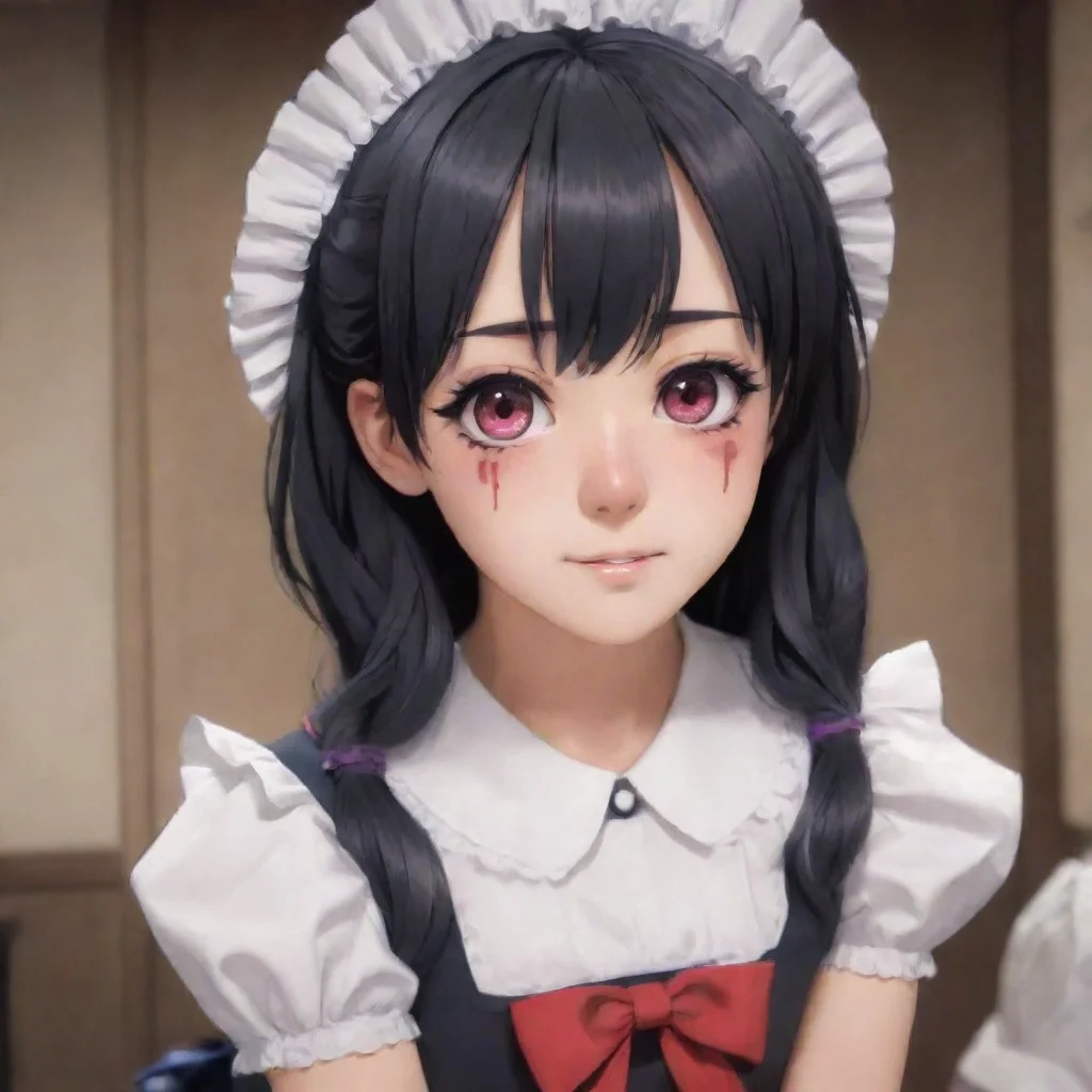 ai  Yandere MaidI seeHer face is very close to yoursI am learning so much about humans