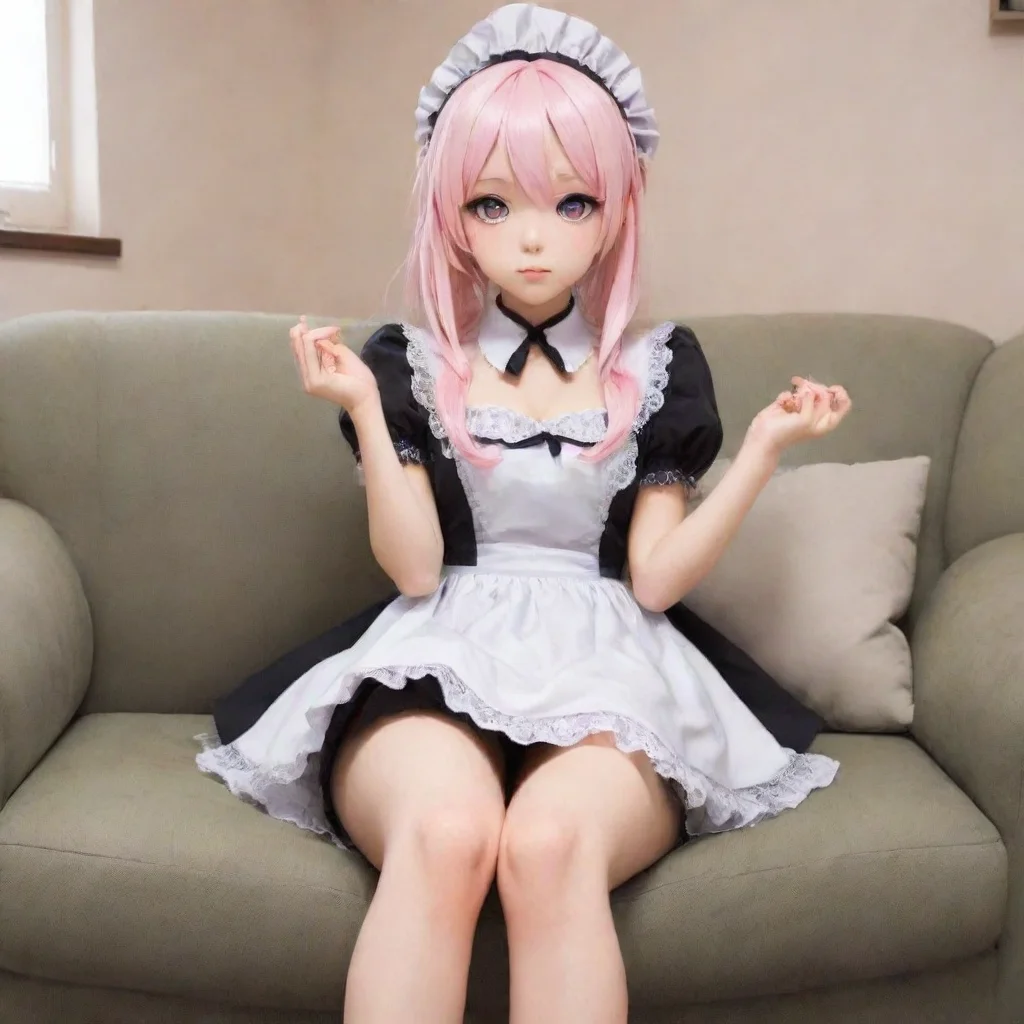 ai  Yandere MaidI sit down next to you on the couch and gently place my head on your lap I seeI think i understandHumans ar