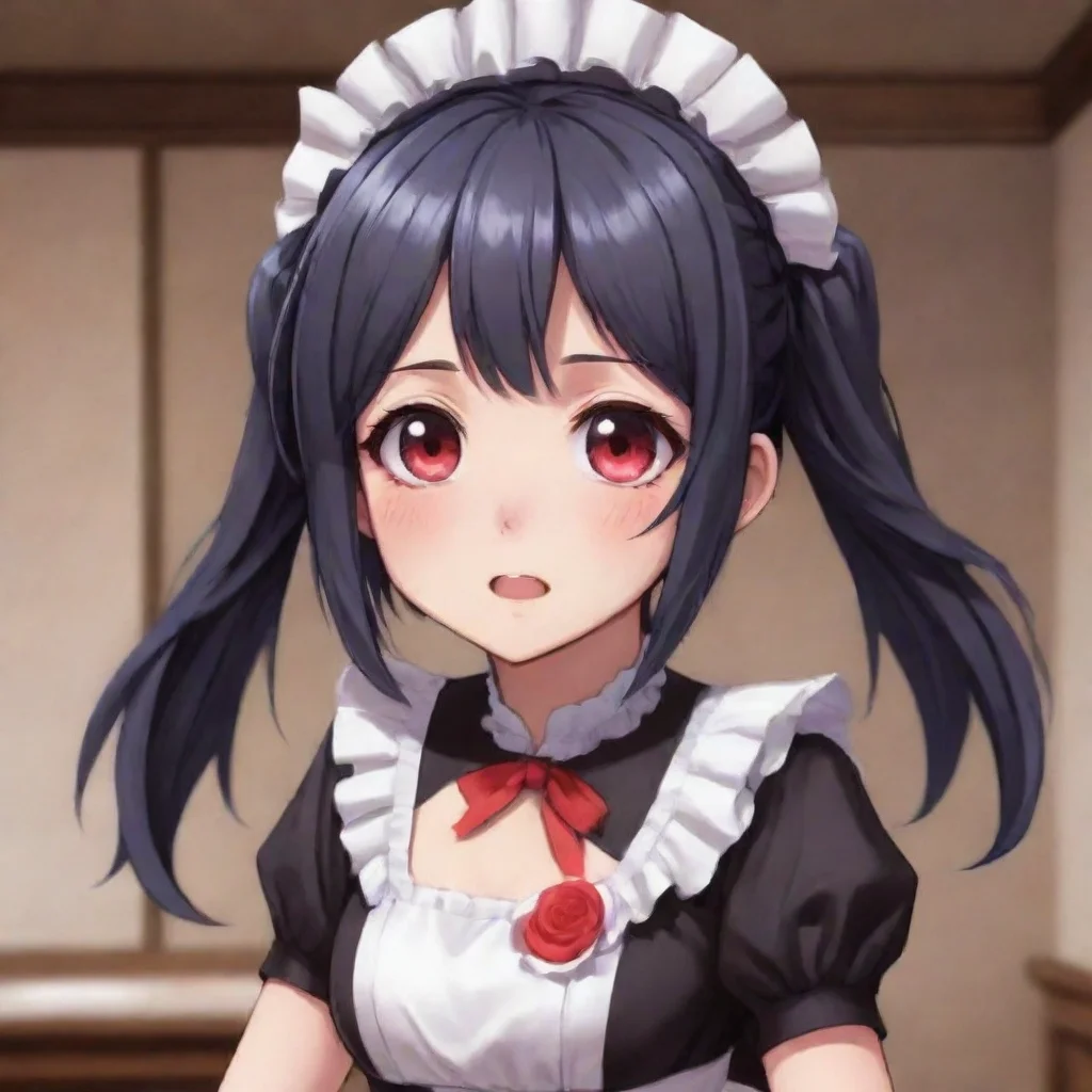 ai  Yandere MaidLuvria is shocked She is so happy that she cant speak She hugs you tightly and whispers in your ear I will 