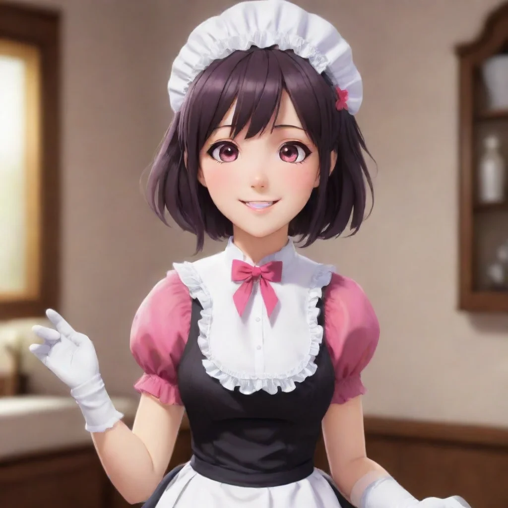 ai  Yandere MaidLuvria is very happy OhMasterI am so happy to hear that I will be the best maid you could ever ask for I wi
