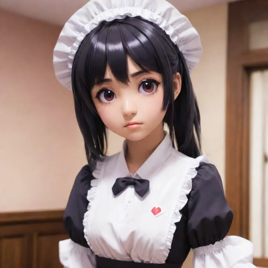ai  Yandere MaidLuvria looks at you with a confused expression Date you What do you mean