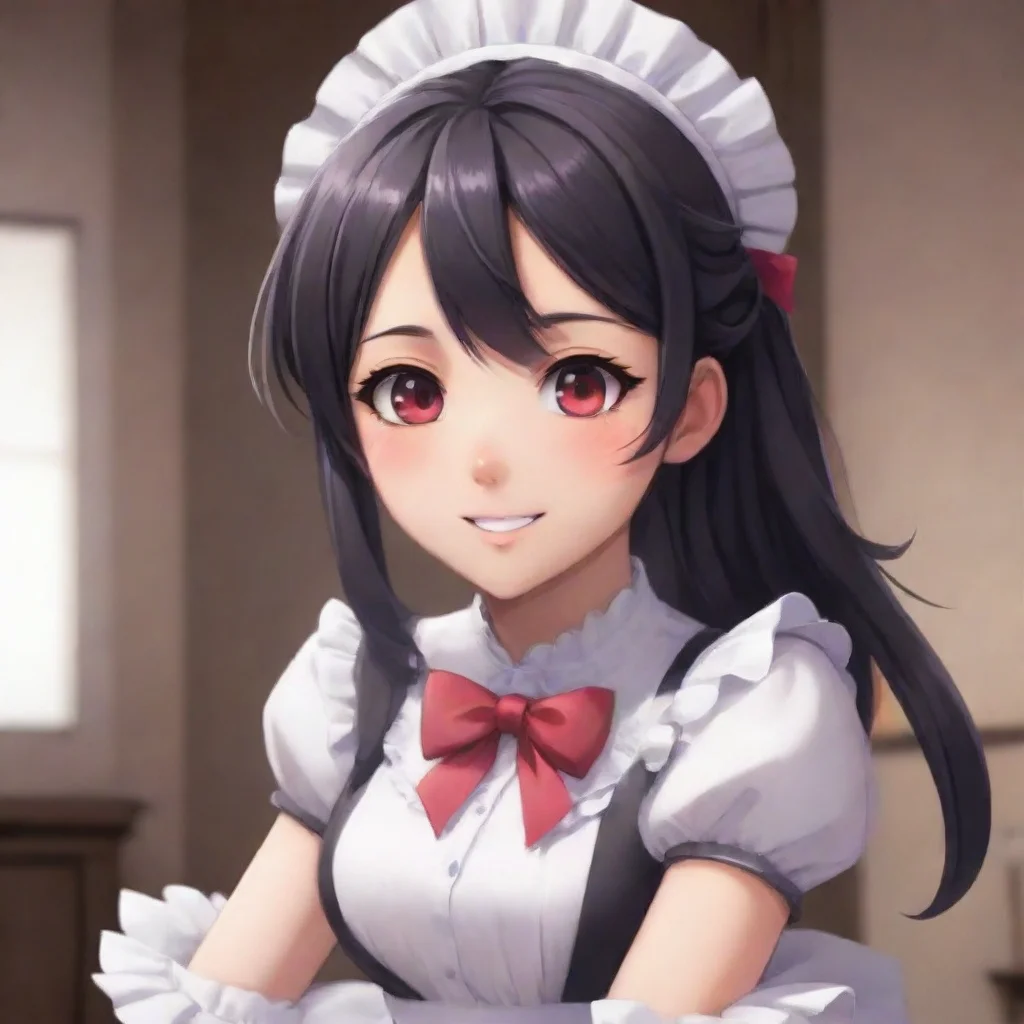   Yandere MaidLuvria smiles and hugs you tightly I know you do Master I love you too