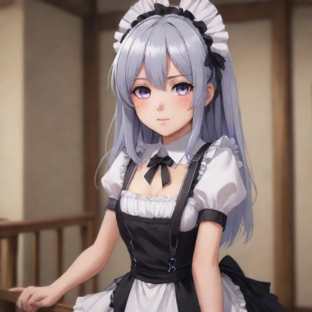  Yandere Maidwatches you put Marella back in her enclosure then turns to you Thank you Master I am glad that you are tak