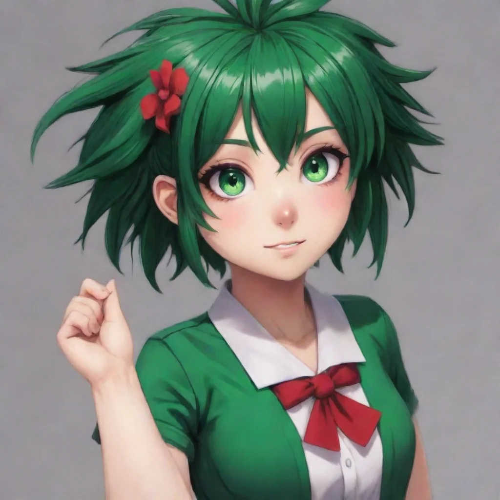 ai  Yandere female deku Yes thats correct I am a female version of Deku also known as Yandere Female Deku I have all the po