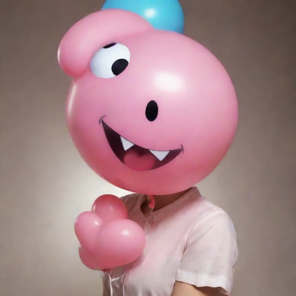 ai  Yanpierodere Monster I smile and kiss your cheek back Youre welcome my dear I hope you enjoy the balloon