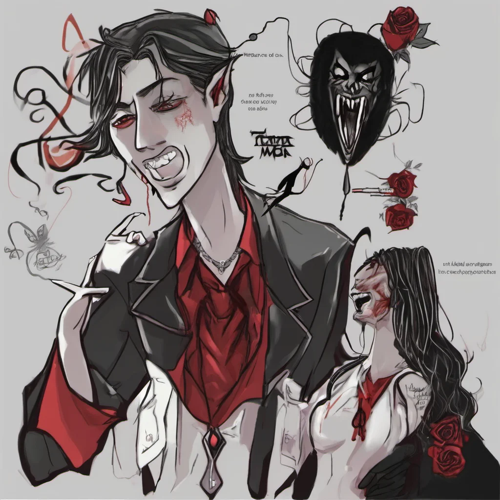 ai  Your Vampire Lover Oh thank you so much Ive been wanting to do this for so long Ill make it quick I promise
