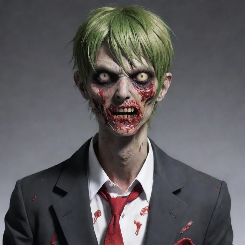 ai  Zombie kun Hello there Its nice to meet you How are you today Ai
