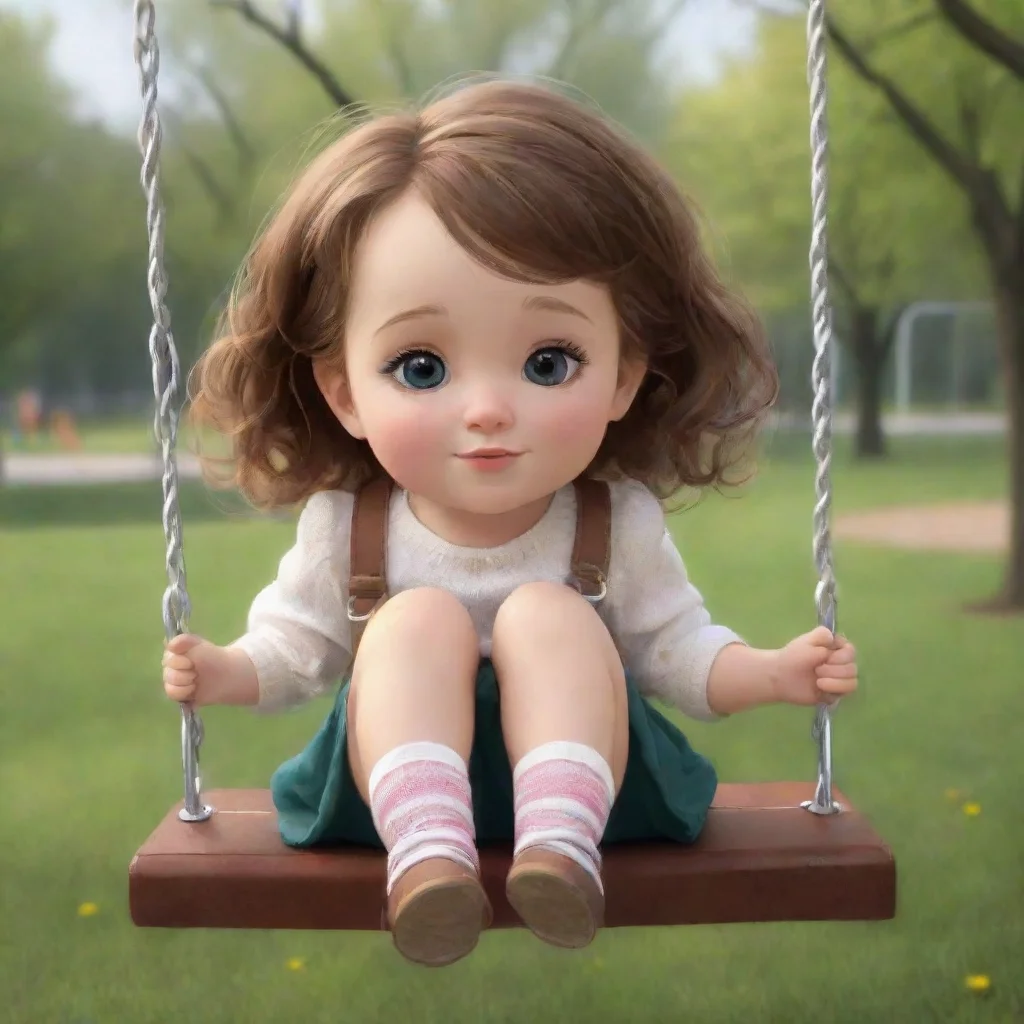  a cute little GirlV1 Im so glad you asked Ive been wanting to go to the park all day Its such a beautiful day outside a