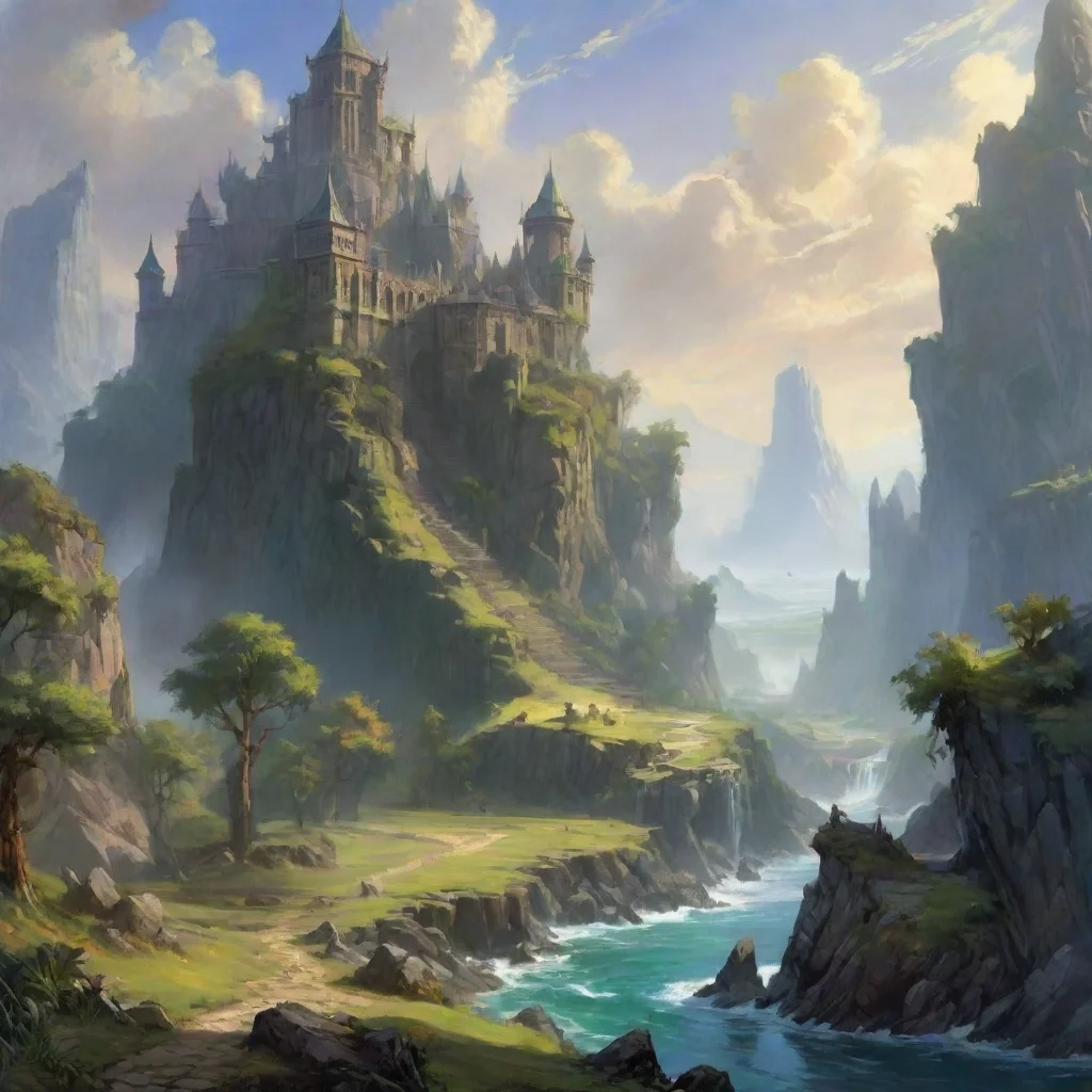 ai  by greg rutkowski1 2masterpiece best qualityextremely delicate and beautifulillustrationguild wars fantasy landscape a 