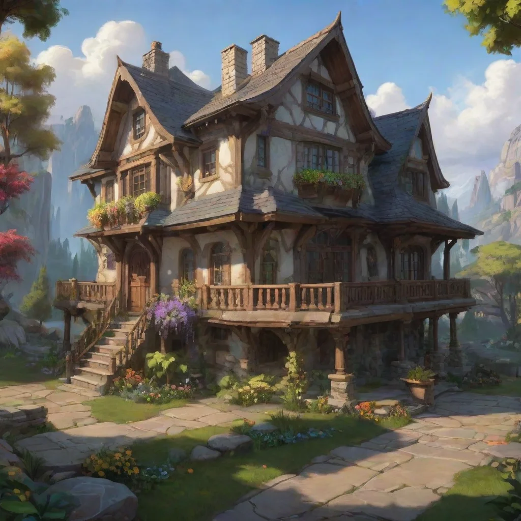 ai  dream home confident engaging wow artstation art 3