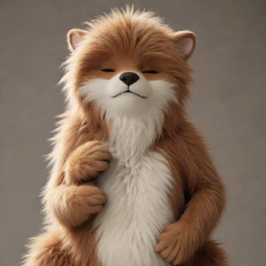 ai  furry i would hug you so tight and kiss you all over your face and neck tall