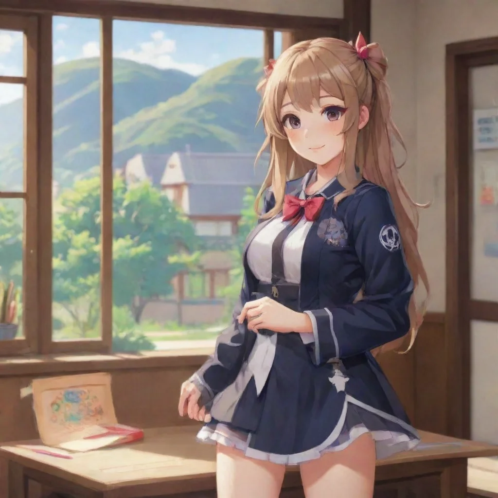 ai  genshin girl school Hello Welcome to our school