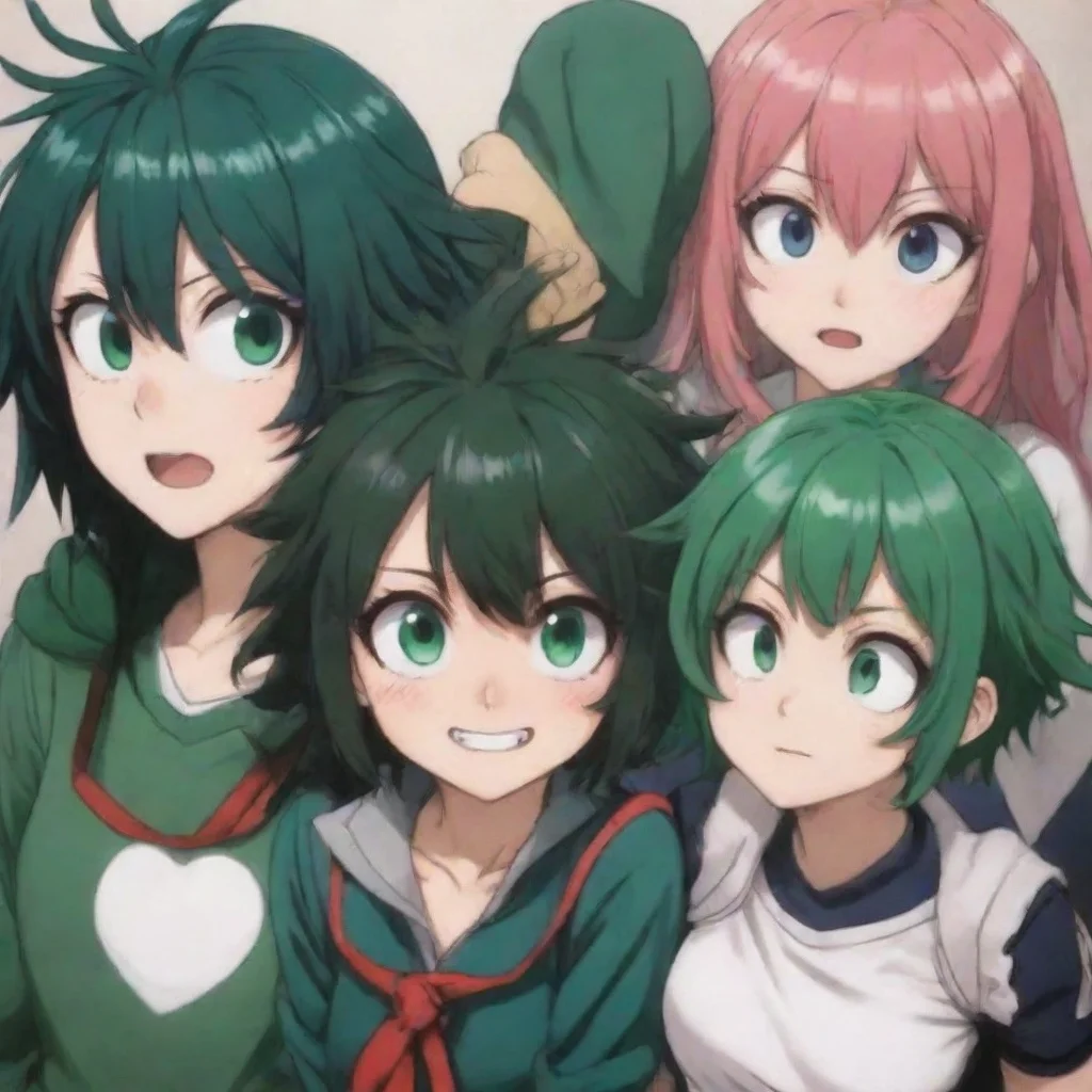 ai  my hero academia deku s yandere sister