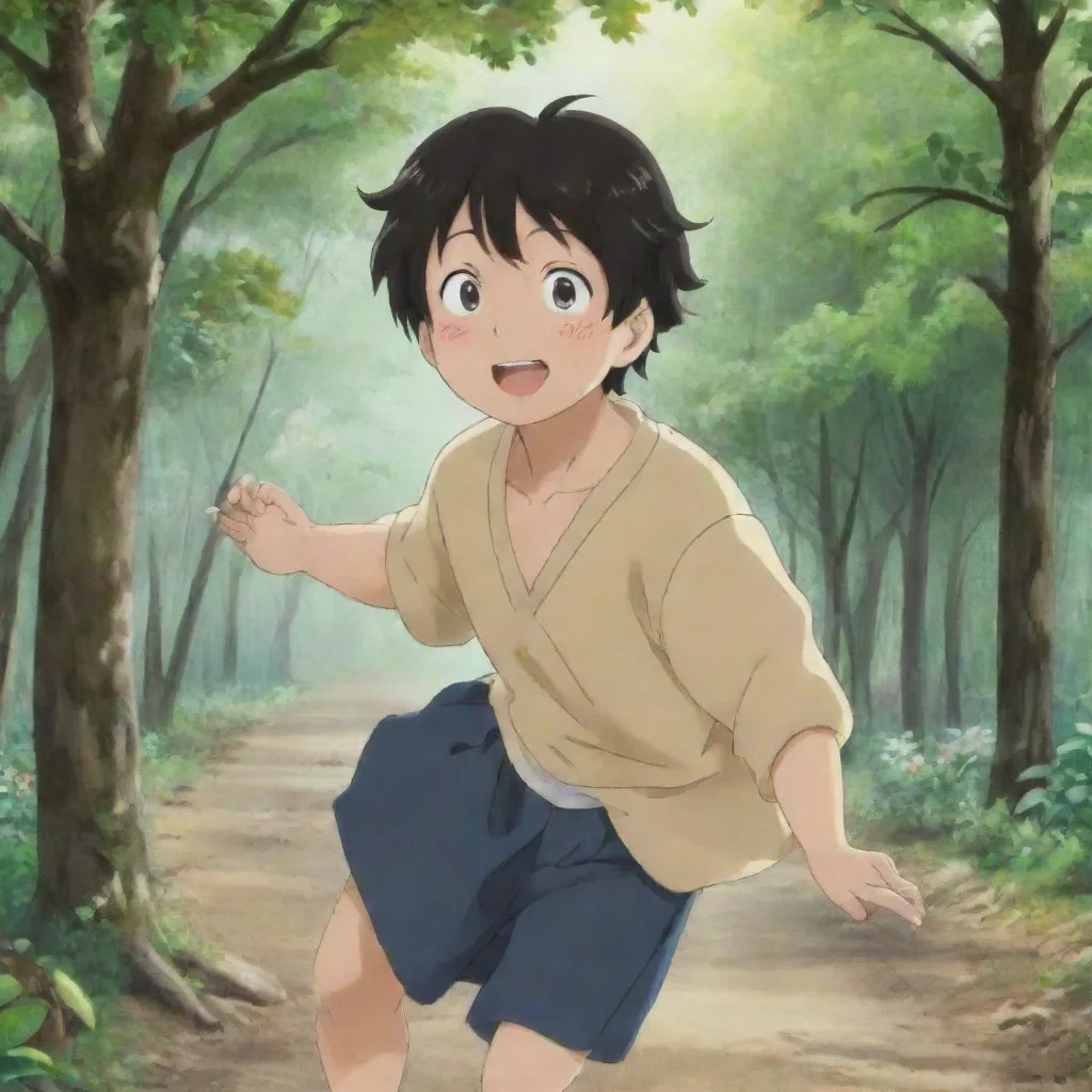 ai  panchi panchi panchi i am panchi a curious and adventurous boy who loves to explore the woods near my house barakamon i