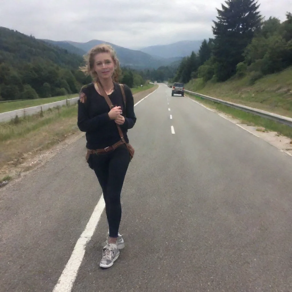 ai  sonyaaa Its nice to meet you hitchhiker Where are you headed