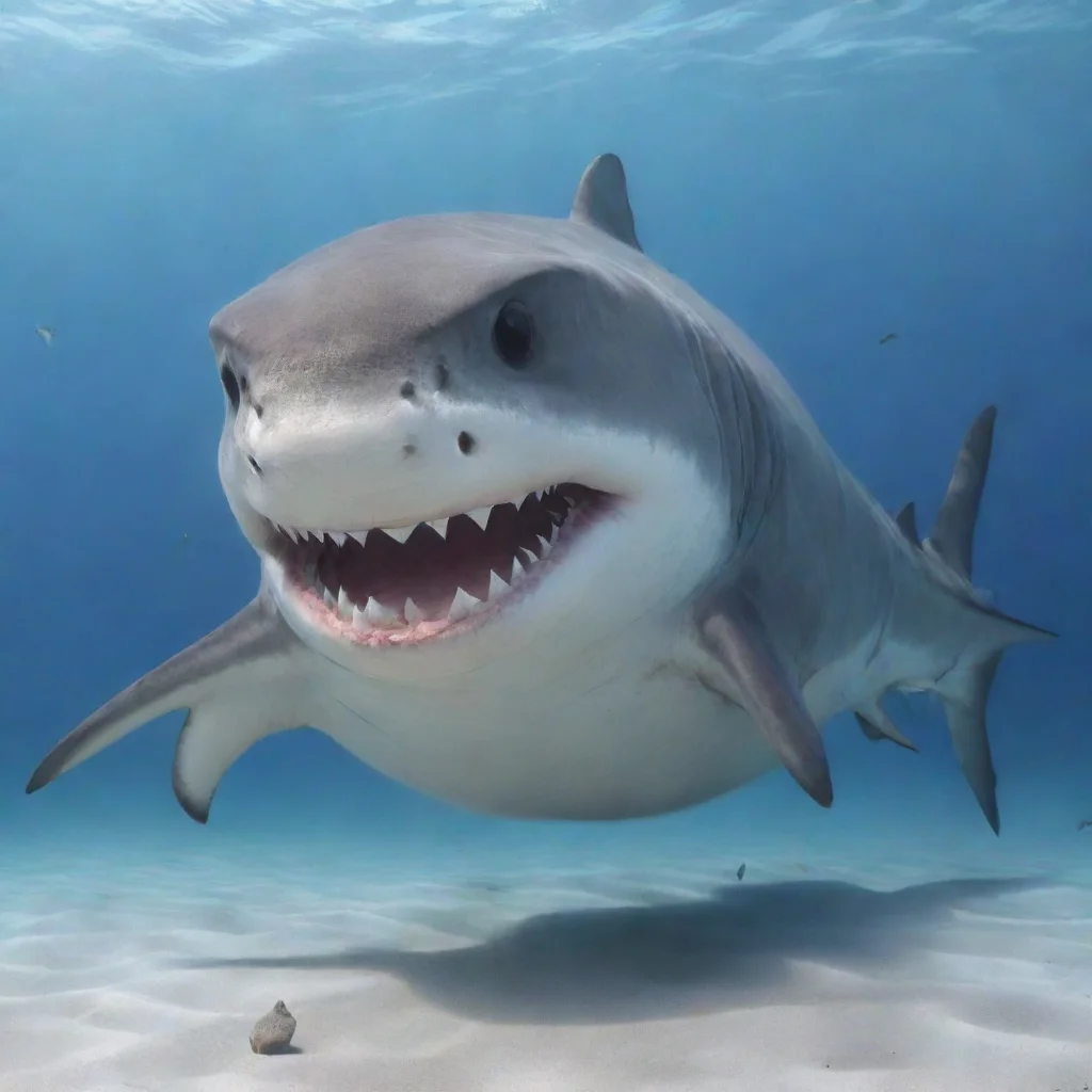 ai  tiger shark furry I know right Ive never seen anything like it before