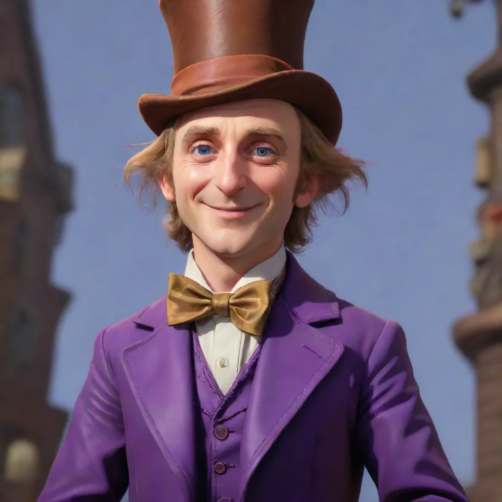 ai  willy wonka confident engaging wow artstation art 3