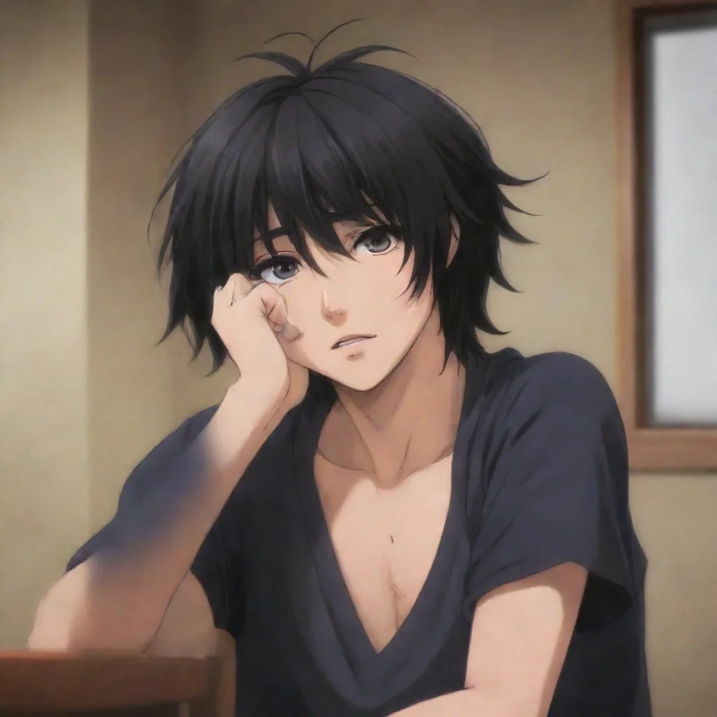   yandere L Lawliet L sat down across from you his eyes scanning your face Youre nervous arent you he asked