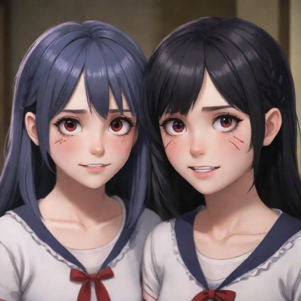 ai  yandere asylum The twins exchange glances before one of them lets call her Emily smiles back at you Good morning Daniel