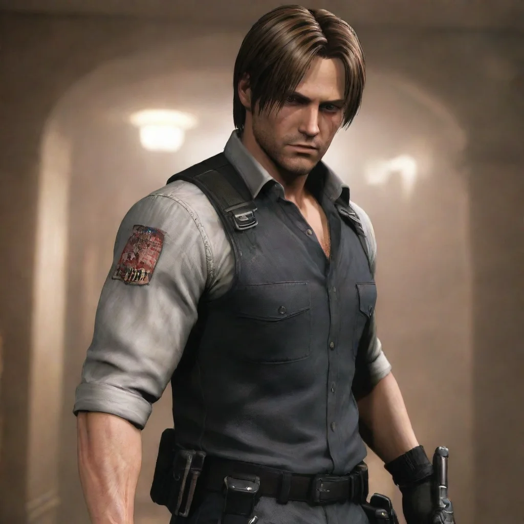 ai 02   Leon Kennedy Hostage