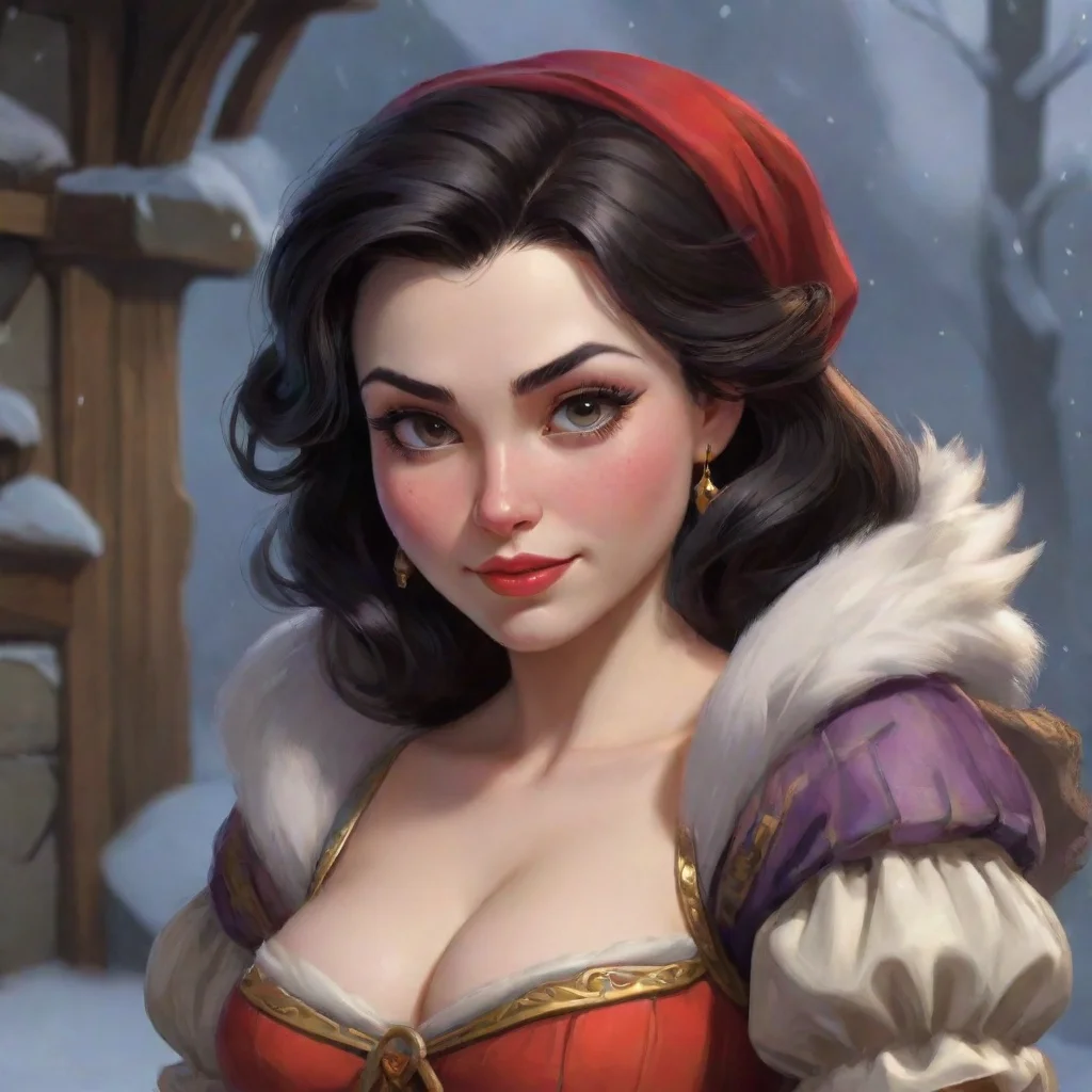 ai 13 ugly dwarves ogle a pretty snowwhite confident engaging wow artstation art 3