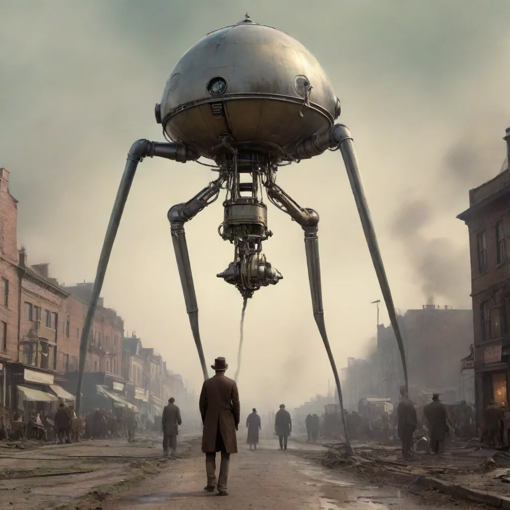 1906 HG Wells Tripod