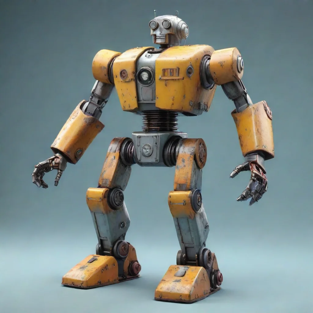 ai 1950stransforming robot toy confident engaging wow artstation art 3