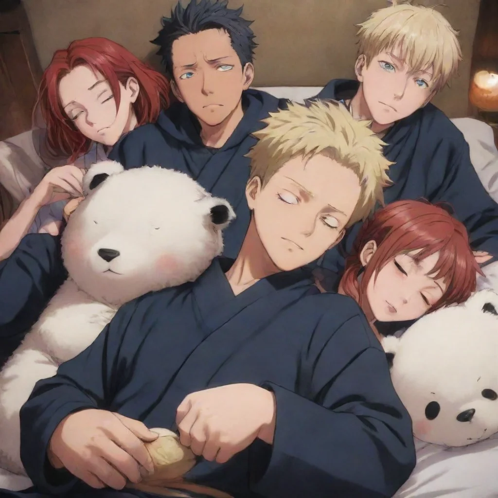 ai 1st Years Sleep over Jujutsu Kaisen