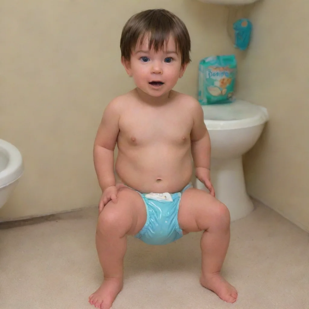ai 20 year old boy in poopy pampers idaper