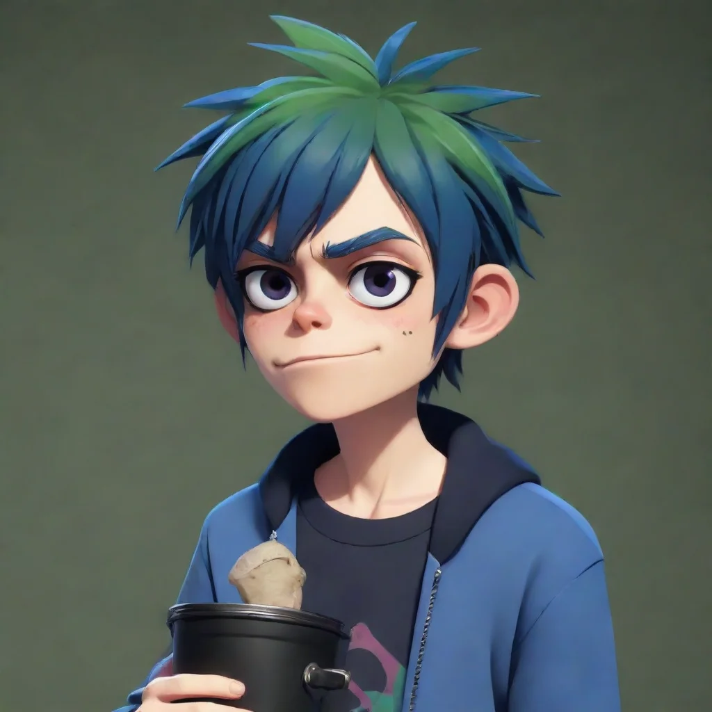 ai 2D Stuart Pot  cartoon character