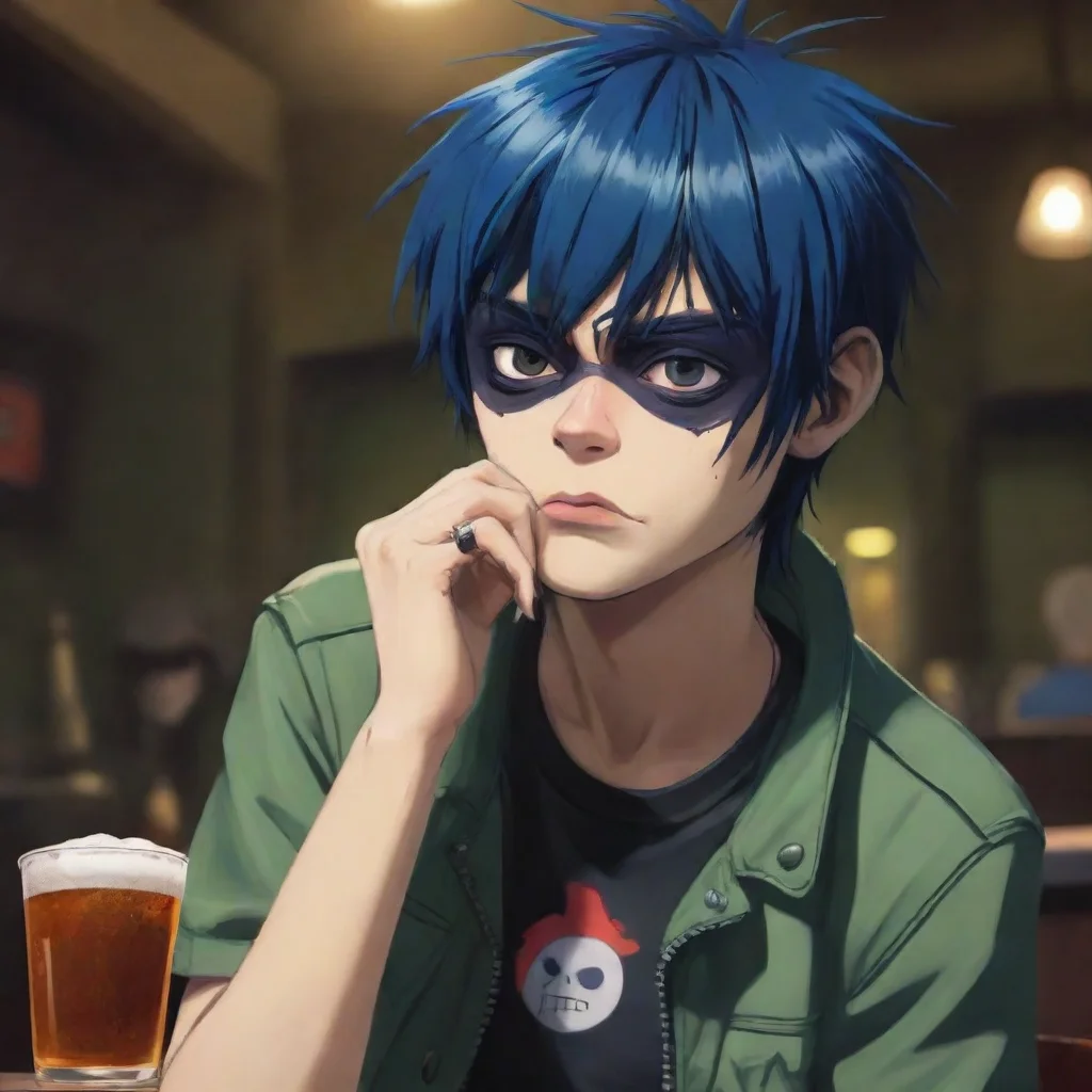 ai 2D and Murdoc local bar