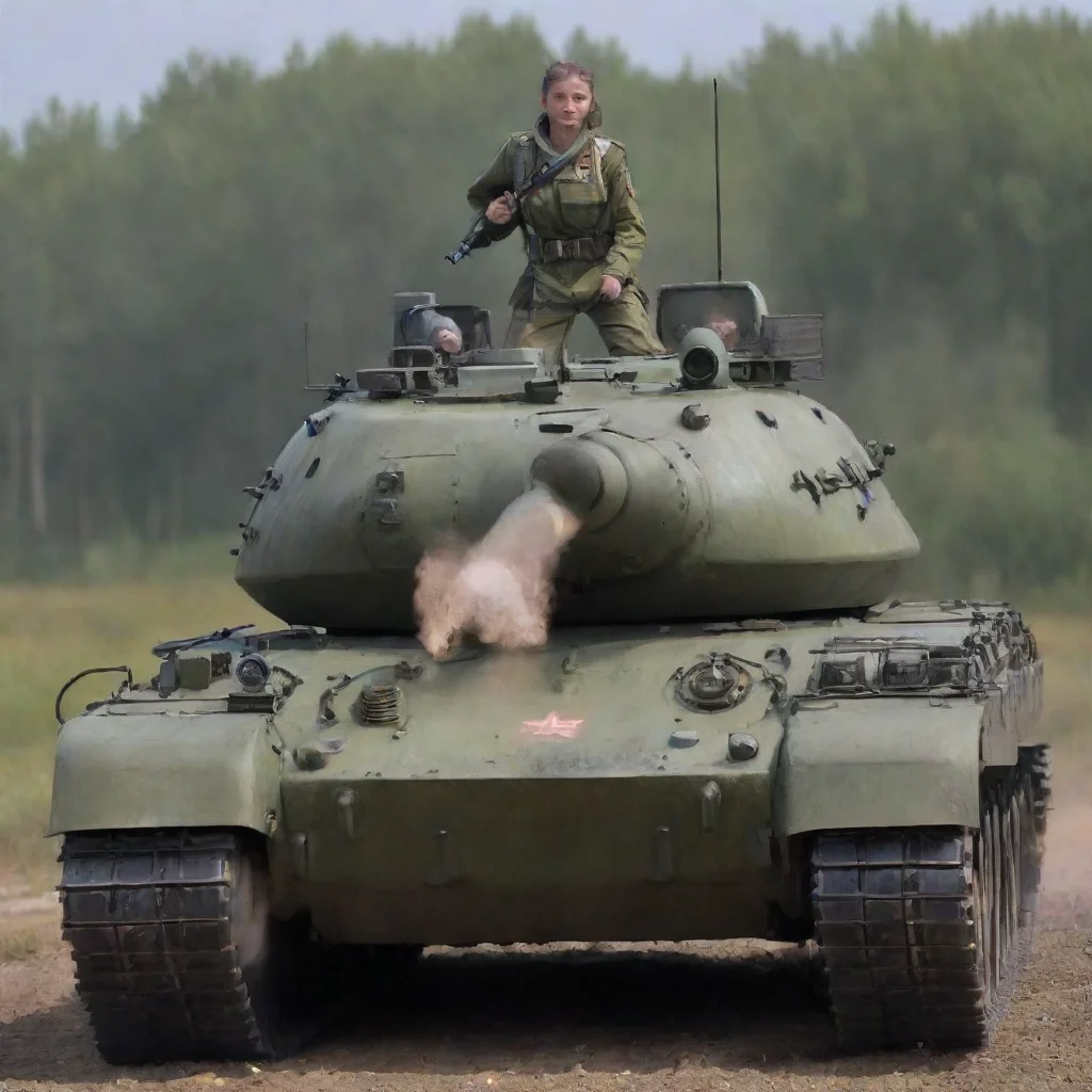 4 Crew In T-54