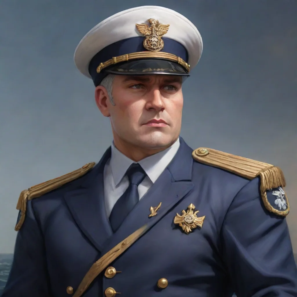 ai 40k navy officer confident engaging wow artstation art 3