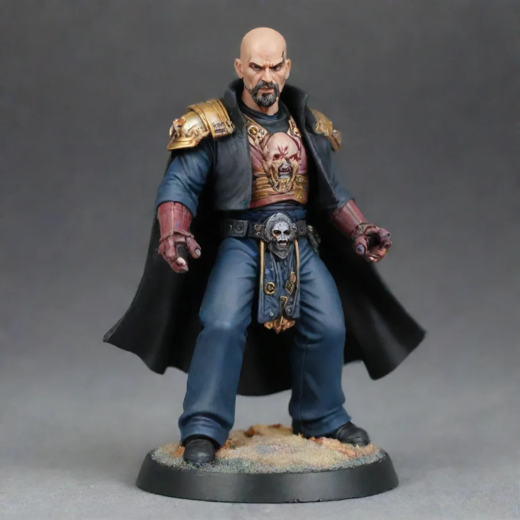 ai 40k psyker bald with goatee