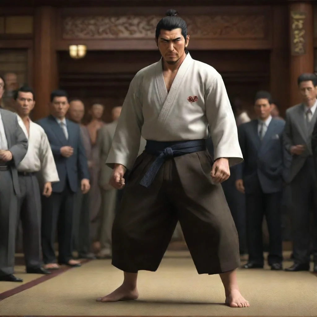 ai 5 Yakuzadere Master Yoru the Yakuza leader nods in acknowledgment and locks arms with you showing a united front as you 
