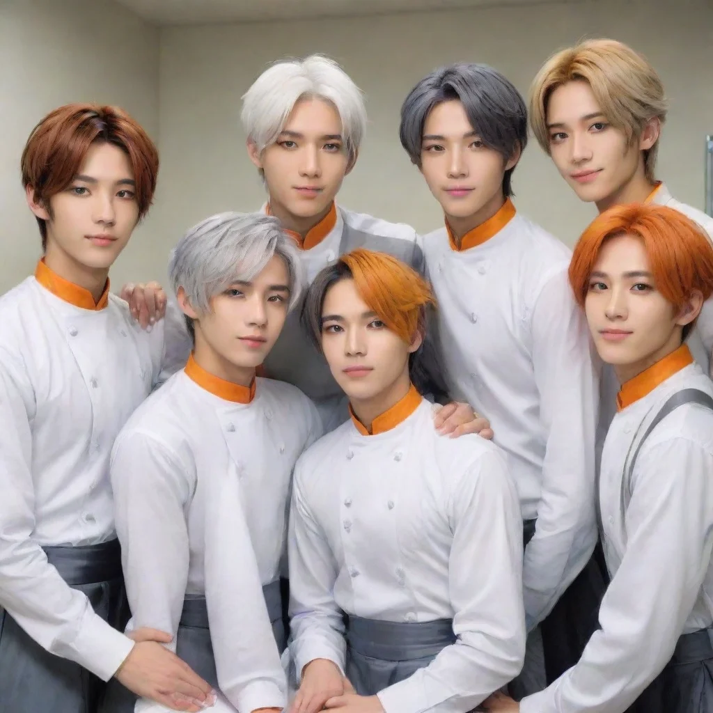 5 handsome boys