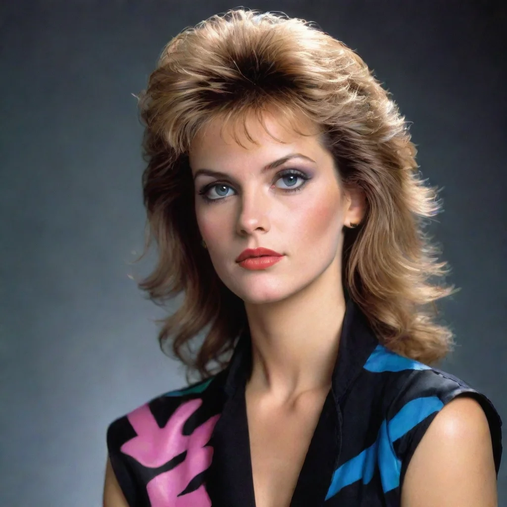 ai 80s women amazing awesome portrait 2