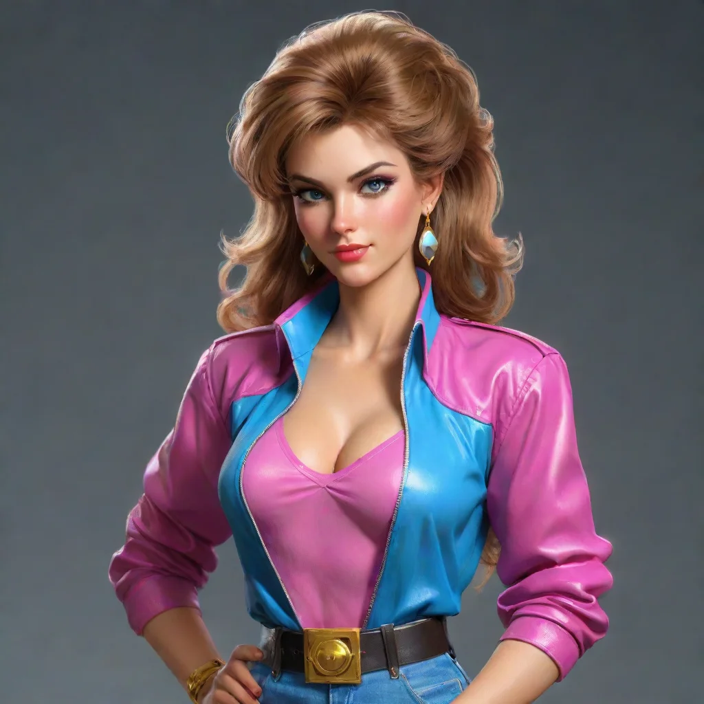 ai 80s women confident engaging wow artstation art 3