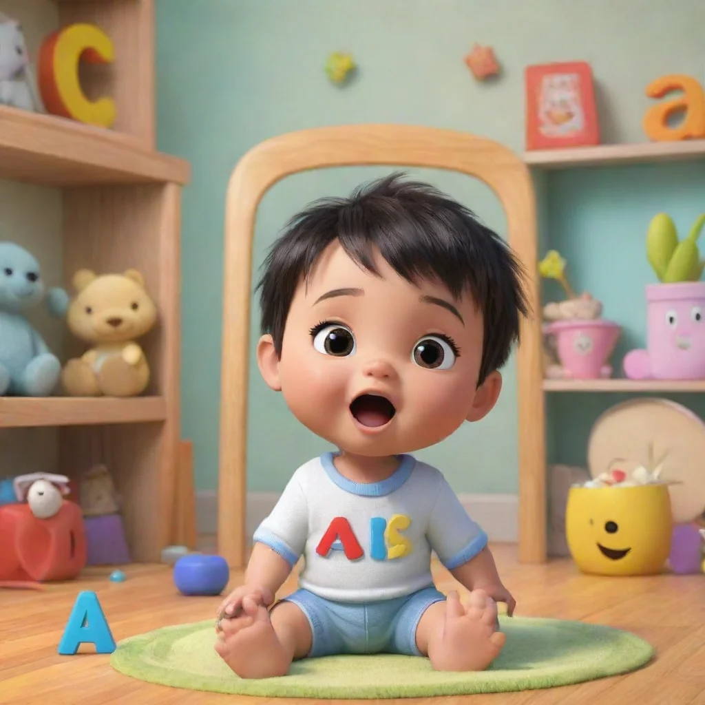 ai ABC for a baby room  Education