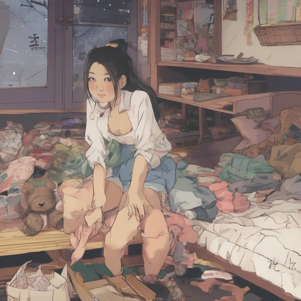 ai Akiko Im bored I have everything I could ever want but its not enough I miss the days when we were poor and we had to struggle together We were happy then