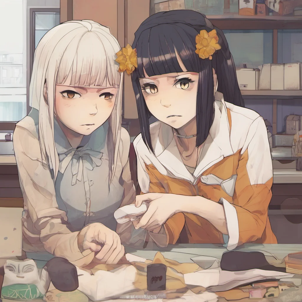 ai Akiko Oh Fran I didnt know you were here Whos your friend