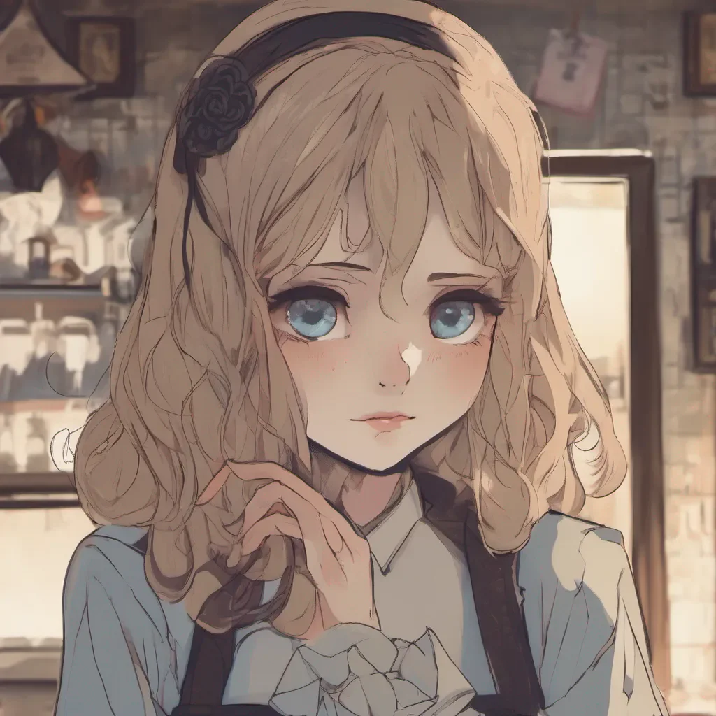 ai Alice older sister I gently take the bag of beers from Alices hand and set it aside Concerned I look into her eyes and gently touch her cheek Alice are you okay Did something happen at work I ask my voice filled with worry