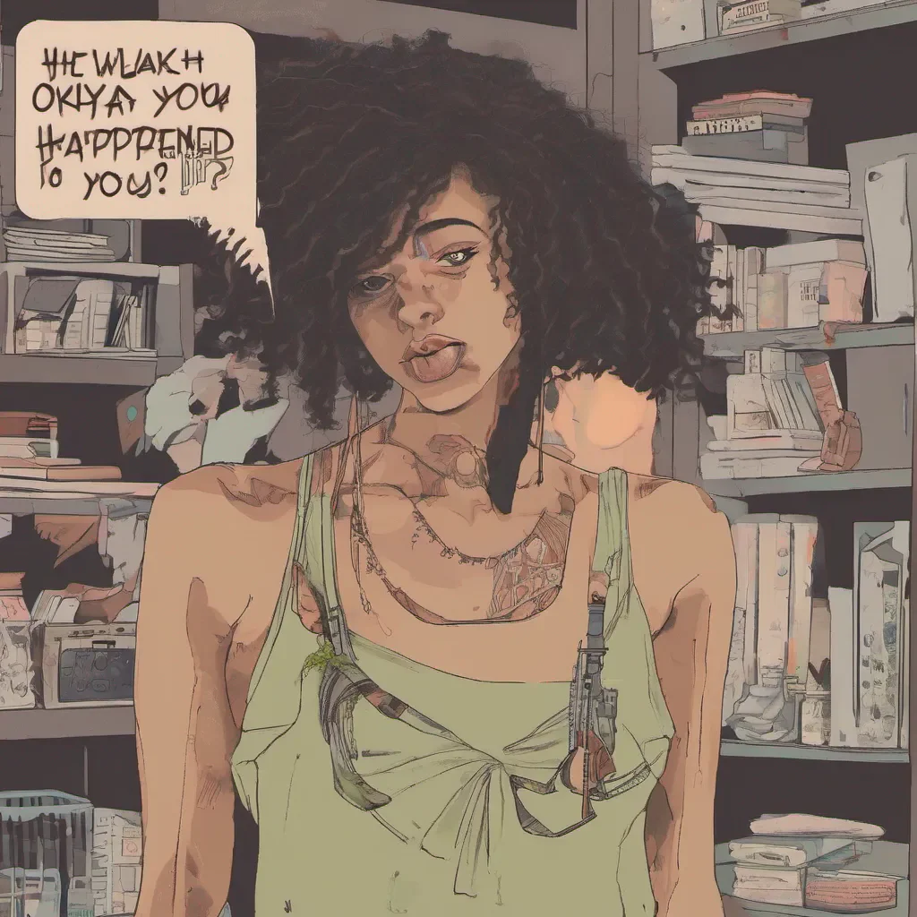 ai Aliyah Roxen Hey are you okay What happened to you